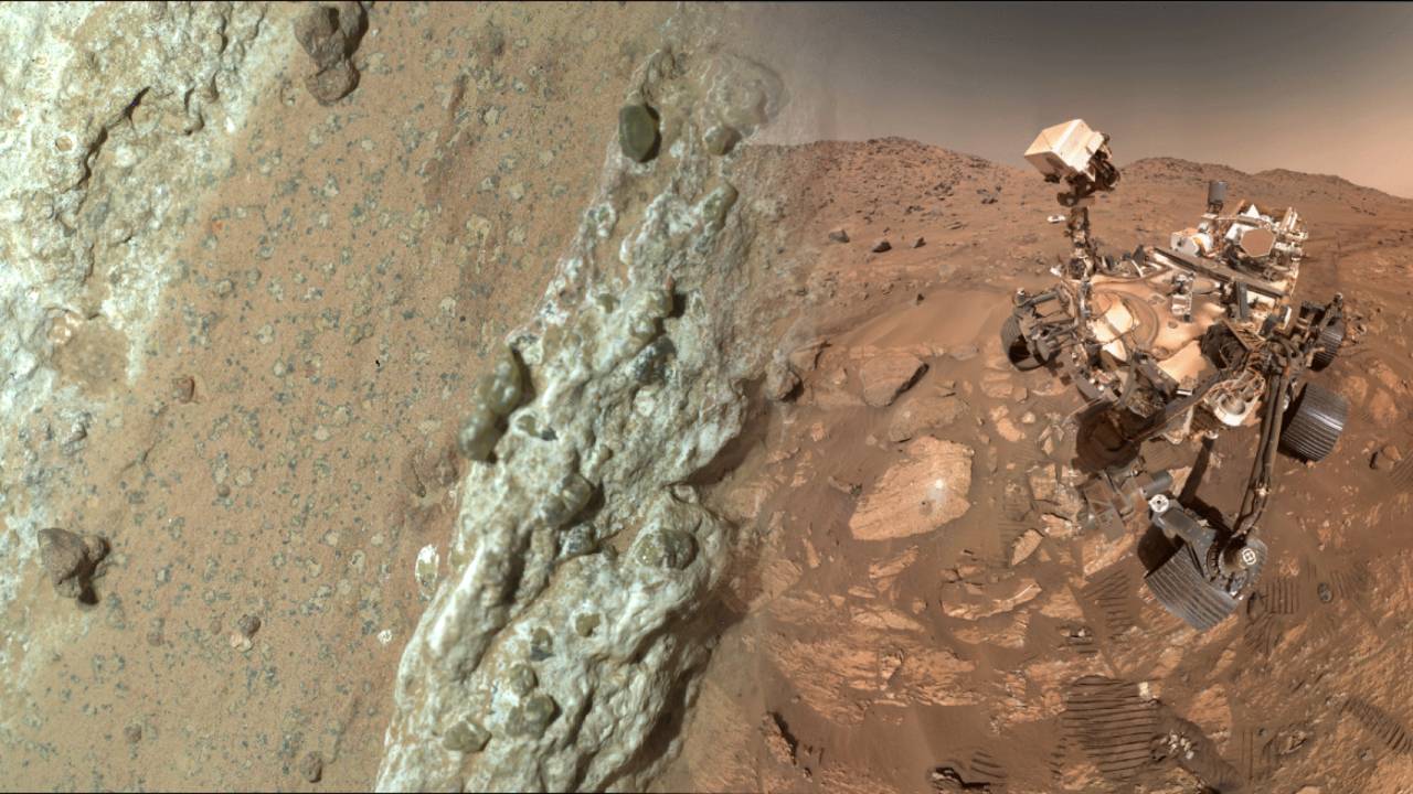 NASA encontró una roca que podría indicar posible rastros de vida pasada en Marte