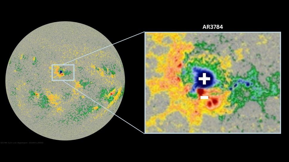 Una erupción solar enorme de clase X proveniente de una extraña mancha solar se dirige a la Tierra 1 Una erupción solar enorme de clase X proveniente de una extraña mancha solar se dirige a la Tierra