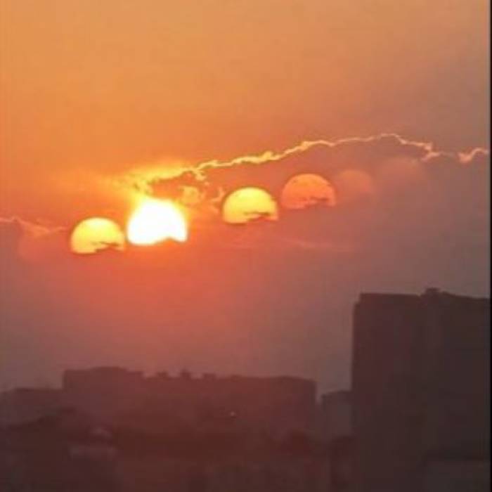 ¿Qué son los siete soles que aparecieron en el cielo de China?