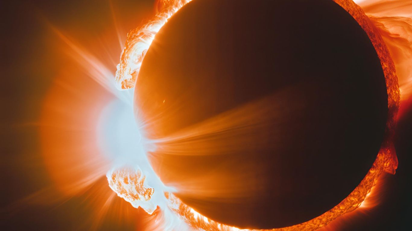 Una erupción solar enorme de clase X proveniente de una extraña mancha solar se dirige a la Tierra