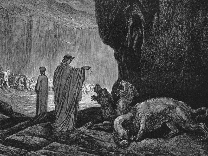 El infierno de Dante: Los nueve círculos para la redención