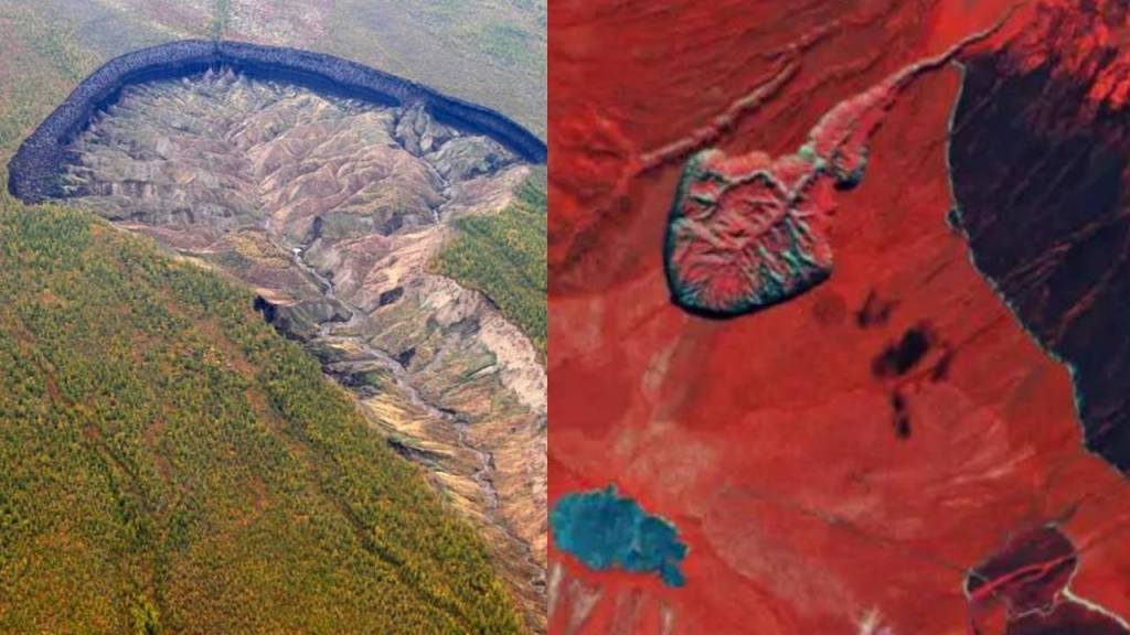 La puerta al infierno: el enorme cráter de Siberia se expande rápidamente
