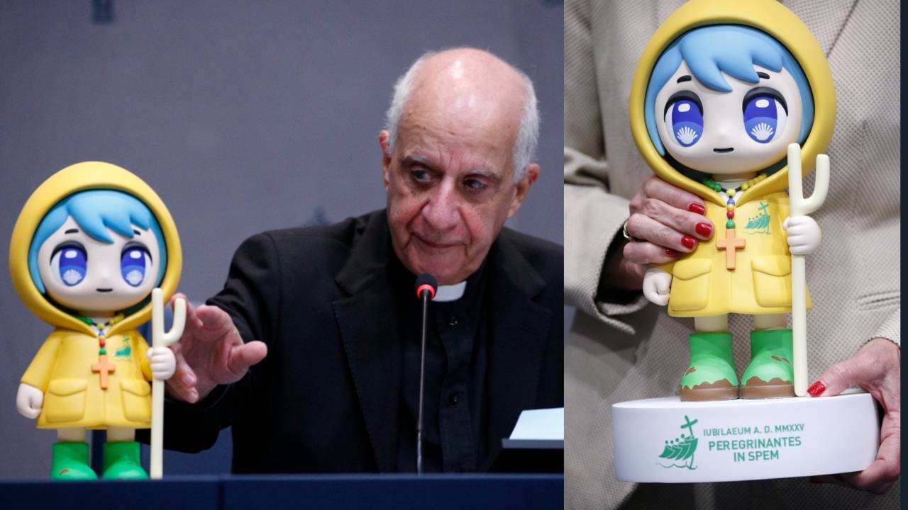 Conoce a Luce, la nueva mascota del Vaticano de estilo anime