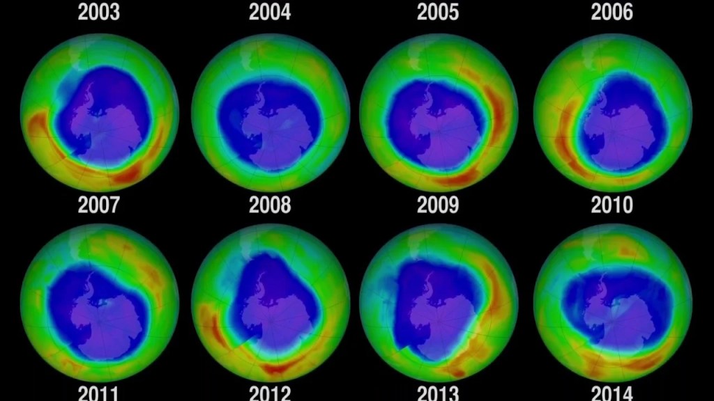 El agujero en la capa de ozono alcanza su tamaño más pequeño en cinco años