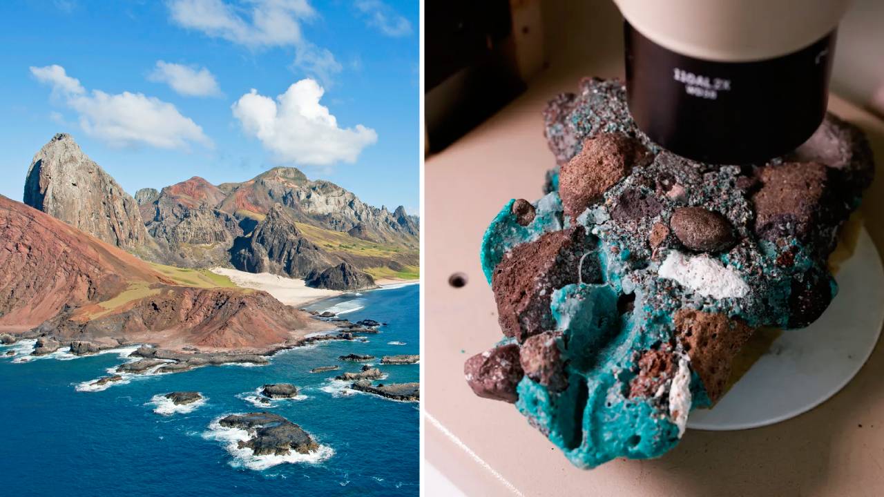 Rocas de plástico encontradas en una isla de Brasil aterra a los expertos