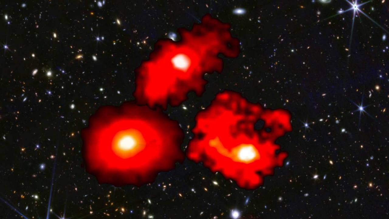 El telescopio James Webb descubre monstruosas galaxias rojas que desafían las leyes cósmicas