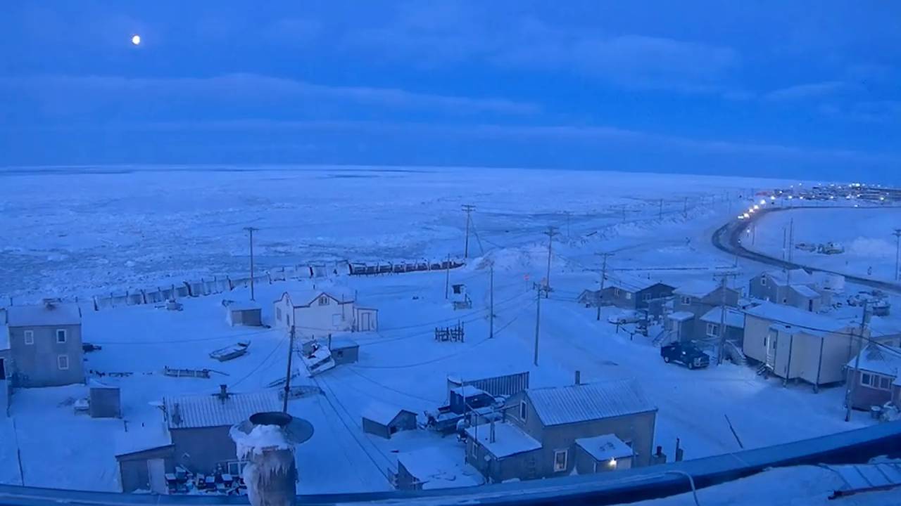Un pueblo de Alaska no volverá a ver el Sol: comienza la noche polar en Utqiaġvik