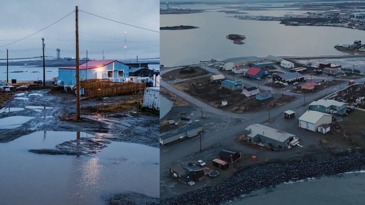 Aldea ártica se está hundiendo mientras el Permafrost se descongela