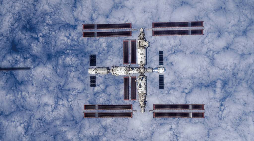 China transforma CO2 en oxígeno en la Estación Espacial Tiangong