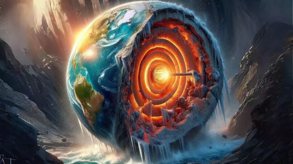 Descubren un enorme océano subterráneo tres veces más grande que los océanos de la superficie