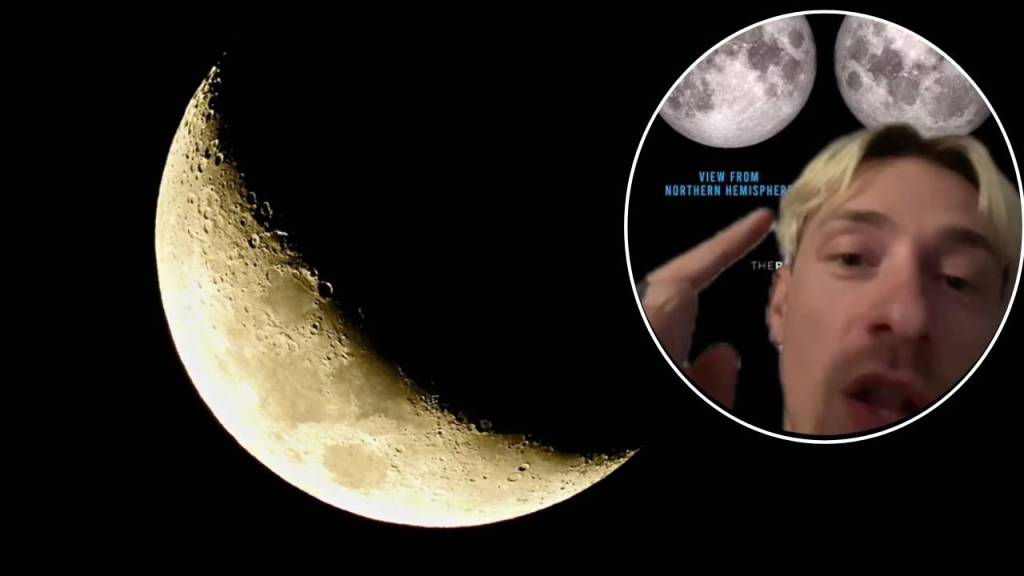 Australiano nota que la Luna se ve diferente en el hemisferio norte después de vivir ahí por años