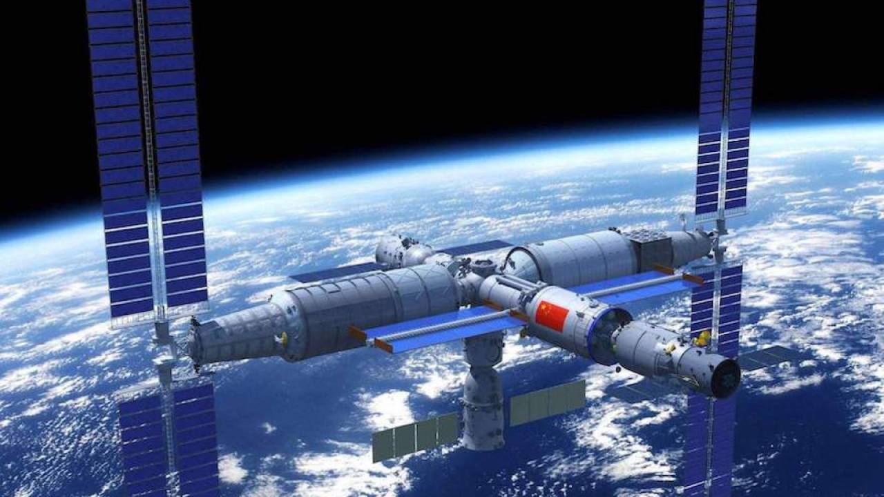 China transforma CO2 en oxígeno en la Estación Espacial Tiangong