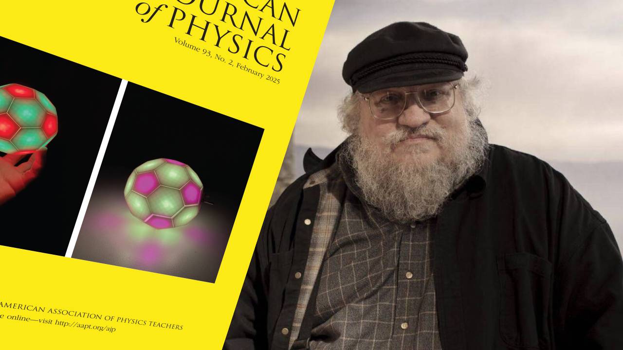 George R.R. Martin es coautor de un artículo de física