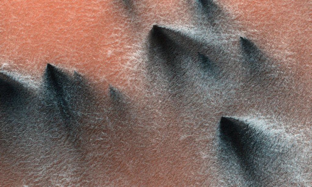 Descubren misteriosas estructuras en Marte y son diferentes a todo lo encontrado en la Tierra